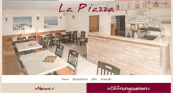 Desktop Screenshot of pizzerialapiazza.de